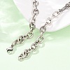 Vintage 304 Stainless Steel Mixed Chain Necklaces NJEW-C115-11AS-3
