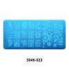 Stainless Steel Nail Art Templates Stamping Plate Set MRMJ-S048-023-2