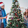 8 Sets 8 Styles Christmas Theme Sublimation Blank Alloy Pendant Decorations DIY-FH0005-64-7