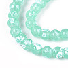 Baking Paint Glass Beads Strands DGLA-N015-4mm-07-3