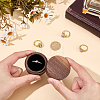 1-Slot Wood Ring Storage Boxes with Velvet Inside CON-CL0001-28B-3