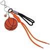1Pc Sports ThemePU Leather Keychains KEYC-SP0001-67C-1