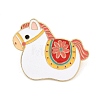 Horse Enamel Pins JEWB-L023-05D-G-1