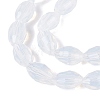 Imitation Jade Glass Beads Strands GLAA-N071-01A-B02-3