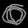 Transparent Glass Beads Strands GLAA-A014-03L-2