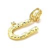 Rack Plating Brass Micro Pave Cubic Zirconia European Dangle Charms KK-L210-015G-U-2