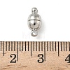Oval Brass Magnetic Clasps KK-B160-36P-3