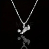 Football Soccer Shoe 667 Stainless Steel Pendant Necklaces for Men FS-WG4A7BD-01-1