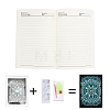 DIY Diamond Painting Notebook Kits DIAM-PW0003-032-5