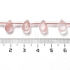 Cherry Quartz Glass Beads Strands G-Q167-A02-02-4