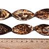 Natural Tree Bark Agate Beads Strands G-Q606-23C-4