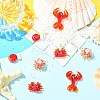 8Pcs 4 Styles Handmade Lampwork Beads Sets LAMP-CJ0003-13-5