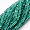 Dyed Natural Malaysia Jade Rondelle Beads Strands X-G-E316-2x4mm-29-2