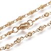 304 Stainless Steel Chain Necklaces STAS-P164-25G-2