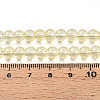 Baking Paint Transparent Glass Beads X1-DGLA-N006-6mm-03-4