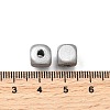 Spray Painted Wooden Beads WOOD-P021-01B-01-3