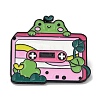 Cartoon Music Frog Alloy Brooches JEWB-I032-10EB-02-1