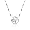 Stainless Steel Tree of Life Pendant Necklaces for Women AO2762-2-1