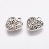 Tibetan Style Alloy Heart Charms X-TIBEP-Q043-180-RS-2