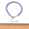 Braided Round Polyester Cord Bracelet Makings FB-CBAEDA0-01P-33-3