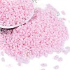 Opaque Colours Luster Glass Seed Beads SEED-K010-04G-1