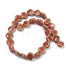 Handmade Porcelain Beads Strands PORC-Q002-01A-07-4