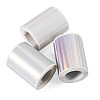3 Rolls 3 Styles Vinyl Plastic Printable Holographic Stickers OFST-TA0001-10F-1