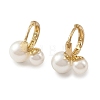 Alloy Hoop Earrings AL-CBA34F2-02-2