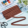 16.67 Yards Imitation Leather Ribbon OCOR-CY0004-87A-4