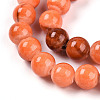 Natural Persian Jade Beads Strands G-A255-A02-01J-3