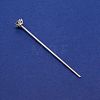 Rack Plating Alloy Hair Stick Findings FIND-WH0247-03B-S-1