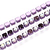 Iron Rhinestone Cup Chains CH-Q006-02A-06-1