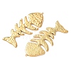 Textured 304 Stainless Steel Big Pendants X-STAS-Z177-04G-2