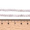 Natural Kunzite Beads Strands G-G343-B03-3mm-5