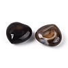 Natural Agate(Dyed & Heated) Heart Stones G-N0325-11-07-2