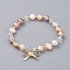 Charm Bracelets BJEW-JB04925-04-1