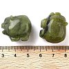 Natural Southern Jade Carved Figurines DJEW-L023-C07-3