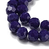 Opaque Glass Beads Stands LS-EGLA-A035-P6mm-D09-4