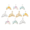 Alloy Enamel Pendants AL-CBAAE77-03-1