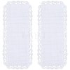 10Pcs Linen Aida Cloth Bookmarks for Cross Stitch Making DIY-CY0001-77-7