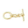Brass Toggle Clasps KK-CBAFC6C-07H-G-1