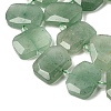 Natural Green Aventurine Beads Strands G-P434-25-4