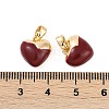 Brass Enamel Charms KK-U043-07G-3