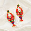 304 Stainless Steel Stud Earrings EJEW-D344-02-1