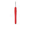 TPR Handle Aluminum Crochet Hook Needles TOOL-K016-05F-1