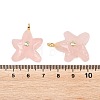 Natural Rose Quartz Pendants G-H353-01G-07-3