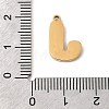 304 Stainless Steel Pendants STAS-K297-09J-G-3