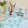 50Pcs Angel Alloy & ABS Plastic Imitation Pearl Pendant Decorations HJEW-OC00348-4