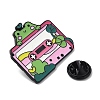 Cartoon Music Frog Alloy Brooches JEWB-I032-10EB-02-3