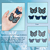 2 Style Iron on Butterfly Cloth Patches PATC-GA0001-08-4